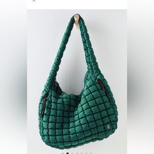 Free People large bag - used once. Ordered the wrong shade of green.